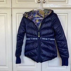 Ivviva reversible Down filled Jacket size 12